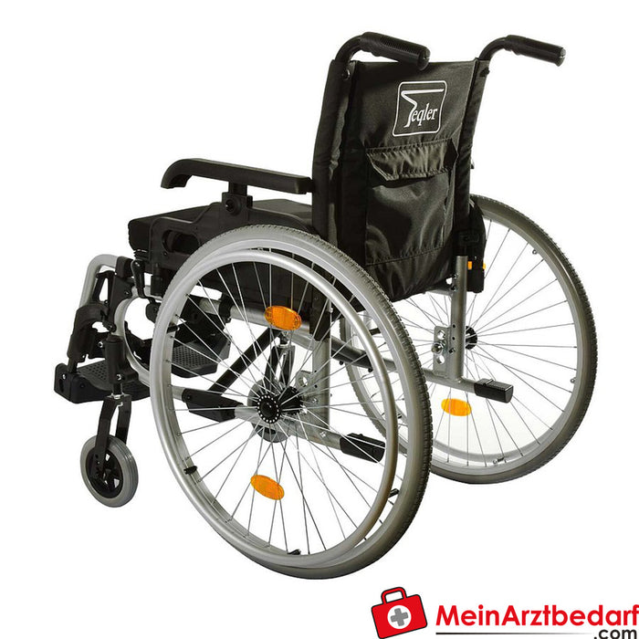 Teqler comfort opvouwbare rolstoel
