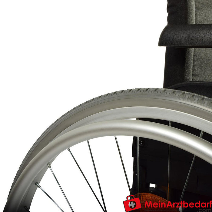 Cadeira de rodas dobrável de conforto Teqler