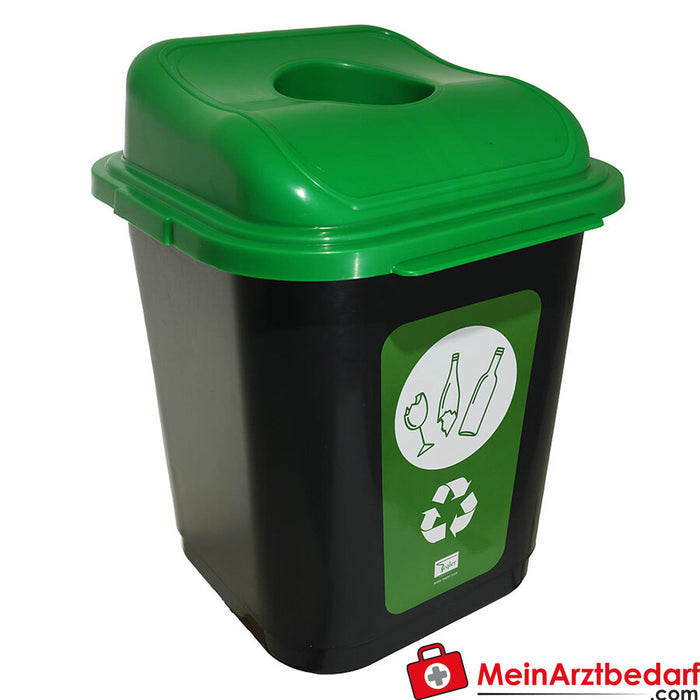 Teqler waste garbage can system