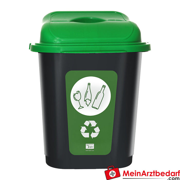 Teqler waste garbage can system