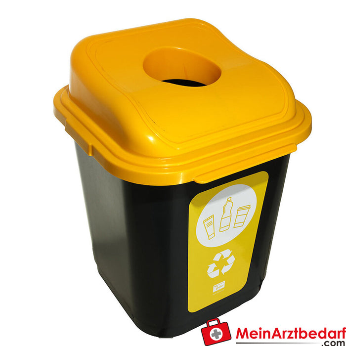 Teqler waste garbage can system