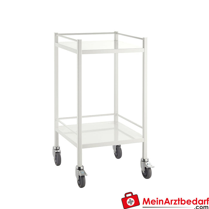 Teqler stainless steel multi-purpose trolley 49 cm