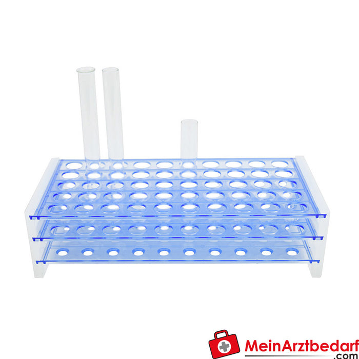 Teqler test tube rack made of plastic