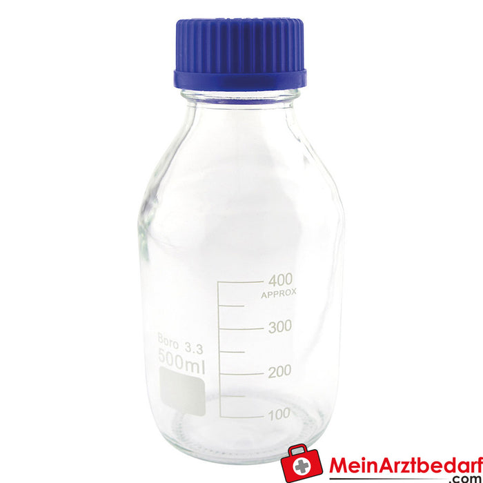 Frasco de vidrio para laboratorio Teqler