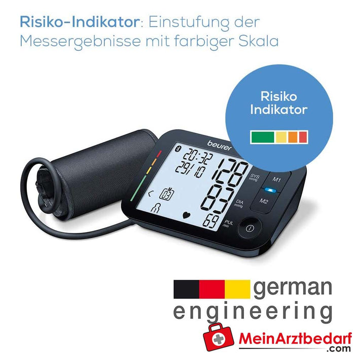 beurer BM 54 Bluetooth upper arm blood pressure monitor