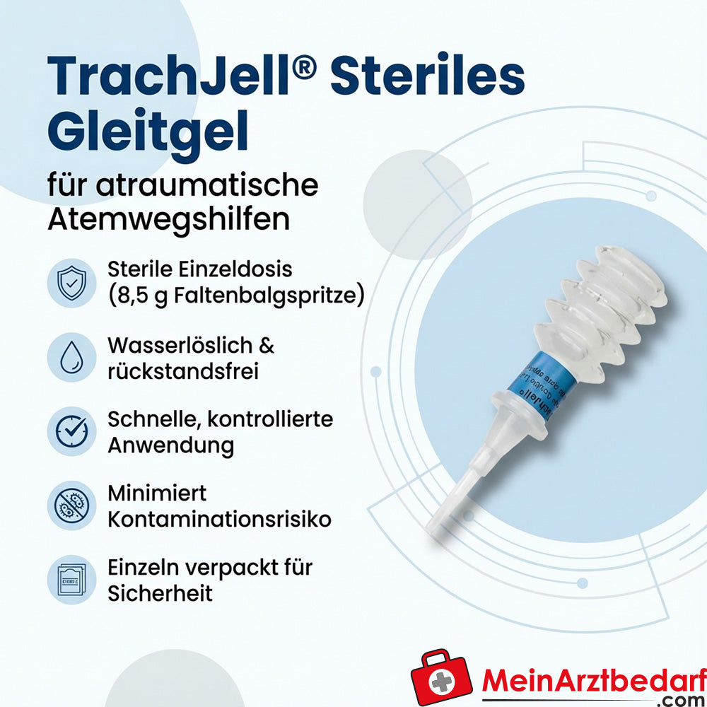 Teleflex TrachJell Gleitmittel/Gleitgel.
