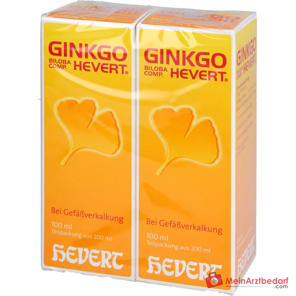 Hevert Ginkgo biloba comp. Gotas, 200 ml