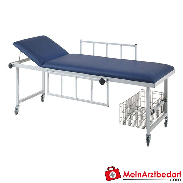Patient transport tables, mobile with side rails