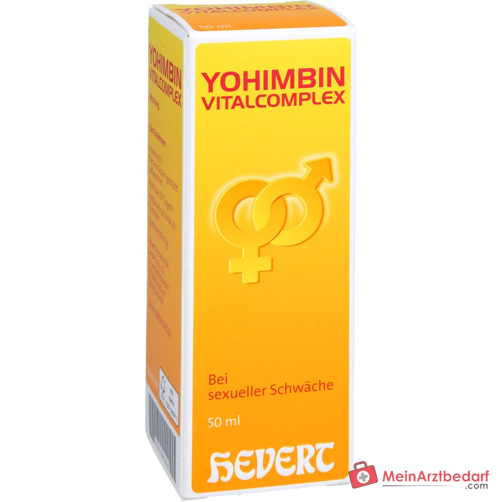 Hevert Yohimbin Vitalcomplex Acidum picrinicum / Damiana / Strychninum phosphoricum / Yohimbinum hydrochloricum Tropfen, 200 ml