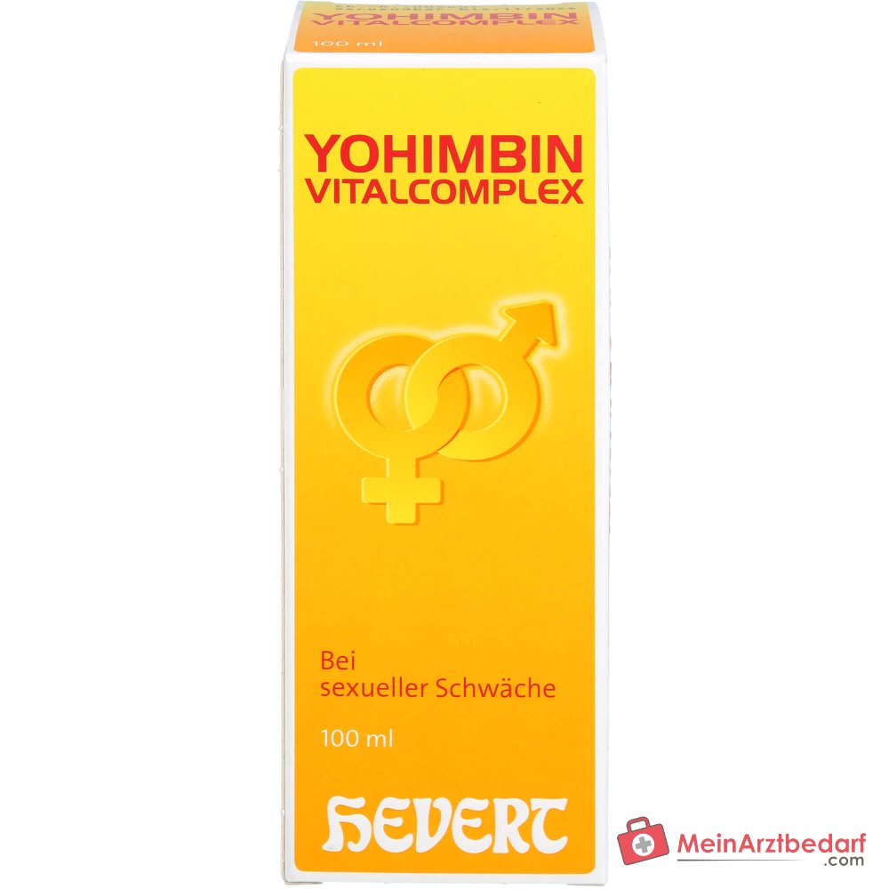Hevert Yohimbin Vitalcomplex Acidum picrinicum / Damiana / Strychninum phosphoricum / Yohimbinum hydrochloricum Tropfen, 200 ml