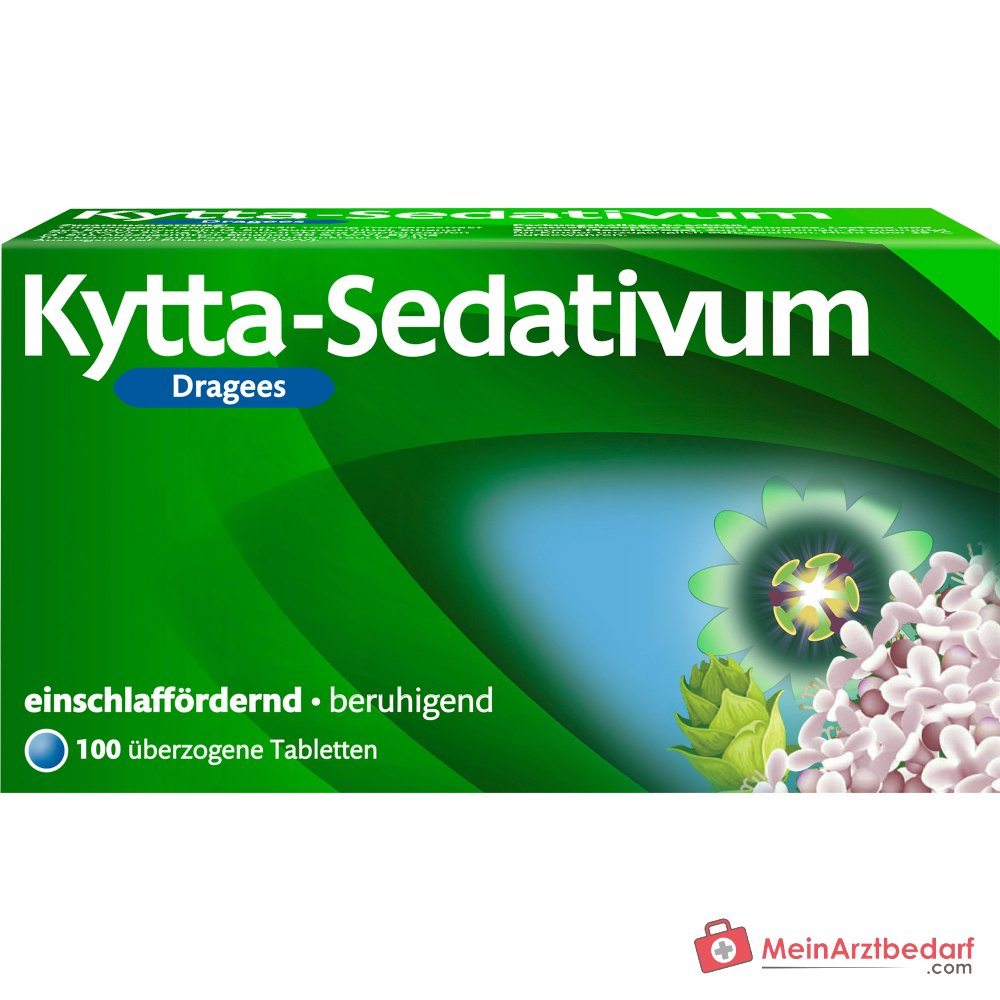 Kytta Sedativum Dragees Baldrian, Hopfen, Passionsblume, 100 Stk.