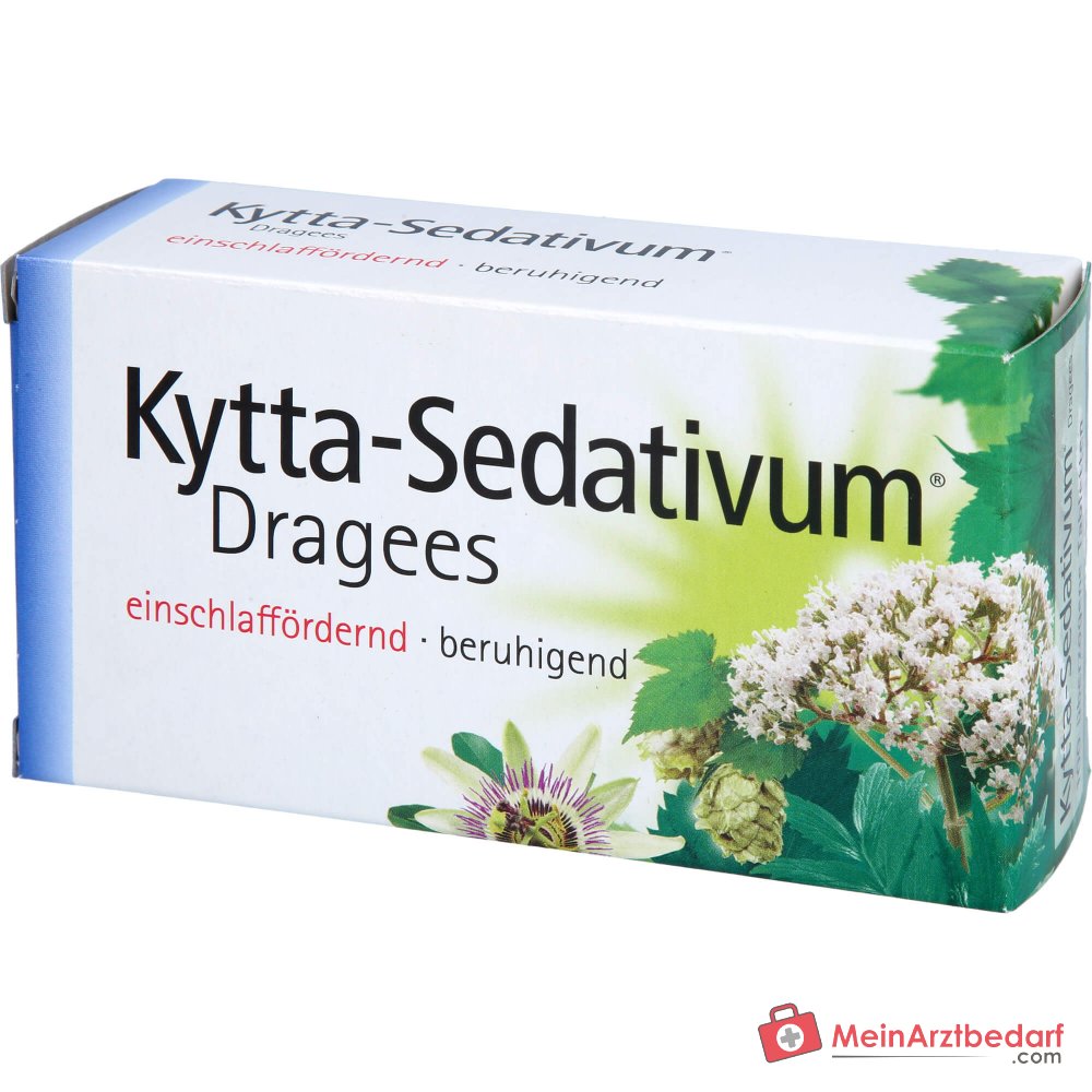 Kytta Sédative Dragées Valériane, Houblon, Fleur de la Passion, 100 pcs.