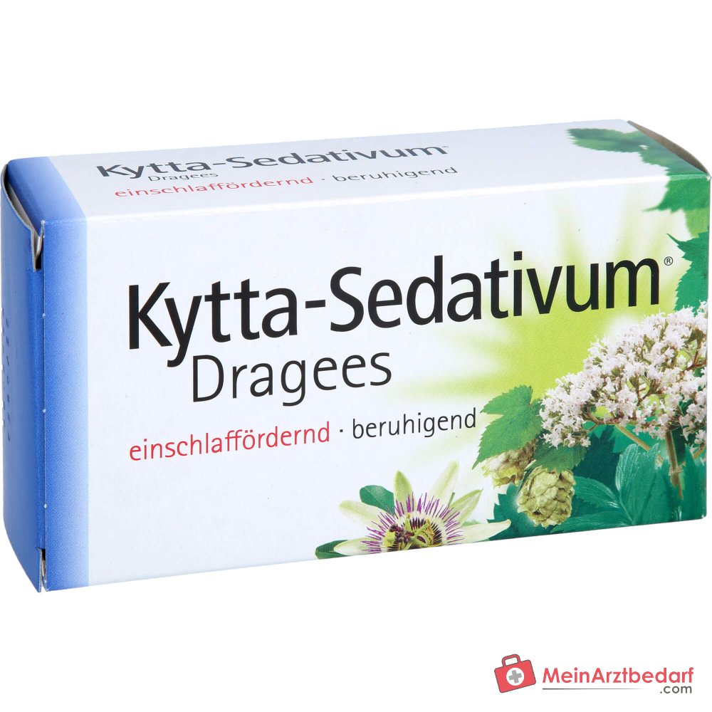 Kytta Sédative Dragées Valériane, Houblon, Fleur de la Passion, 100 pcs.
