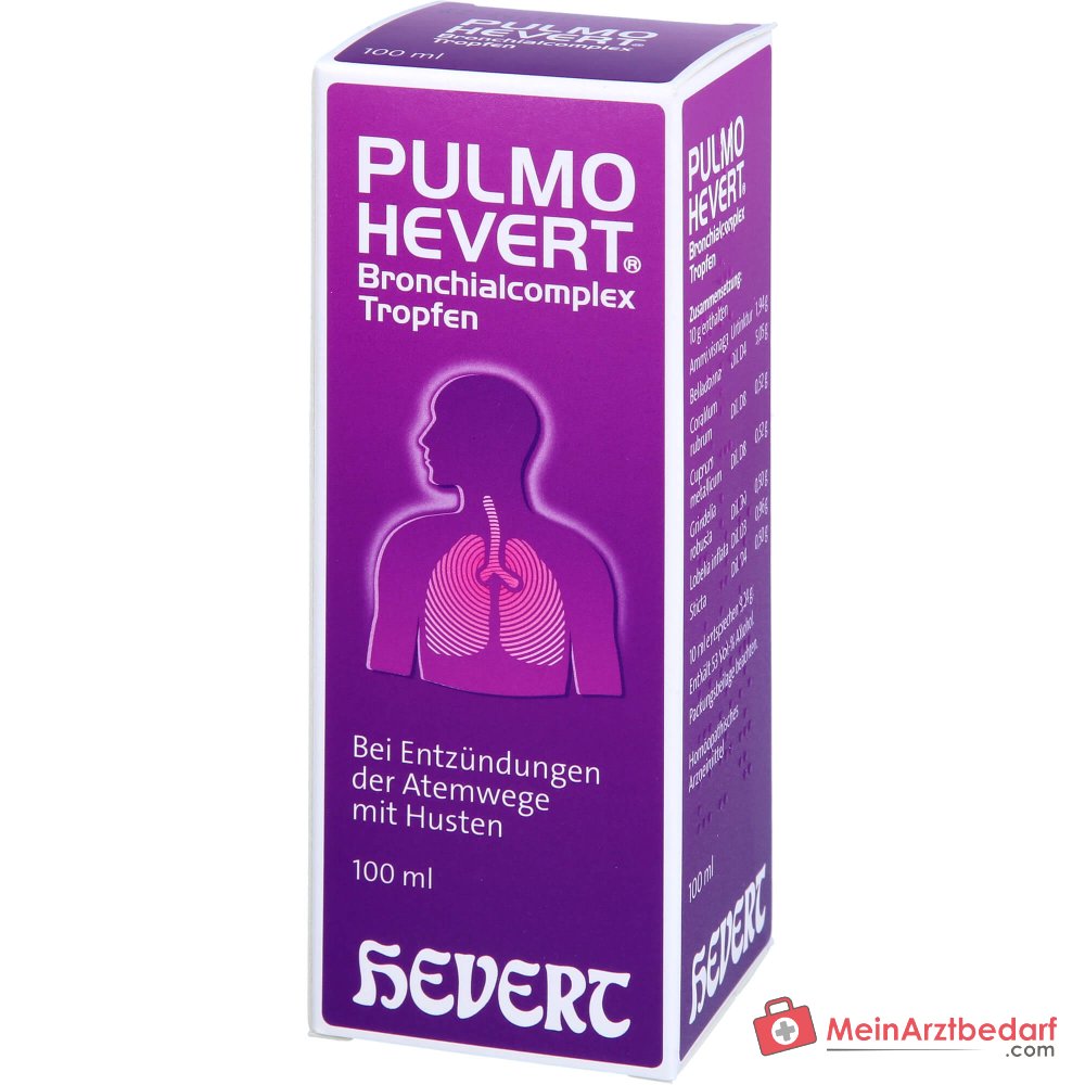 Hevert Pulmo Bronchialcomplex Tropfen, 100 ml