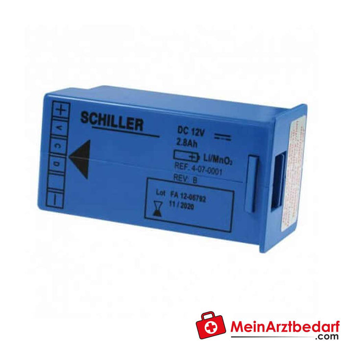 Lithium LiMnO2 Batterie für den Schiller FRED easy Defibrillator