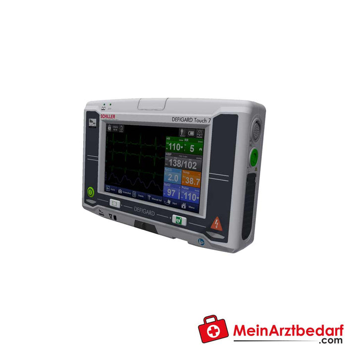 Dokunmatik ekranlı Schiller defibrilatör Touch 7
