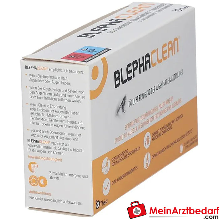 Impacchi di Blephaclean®, 20 pezzi.