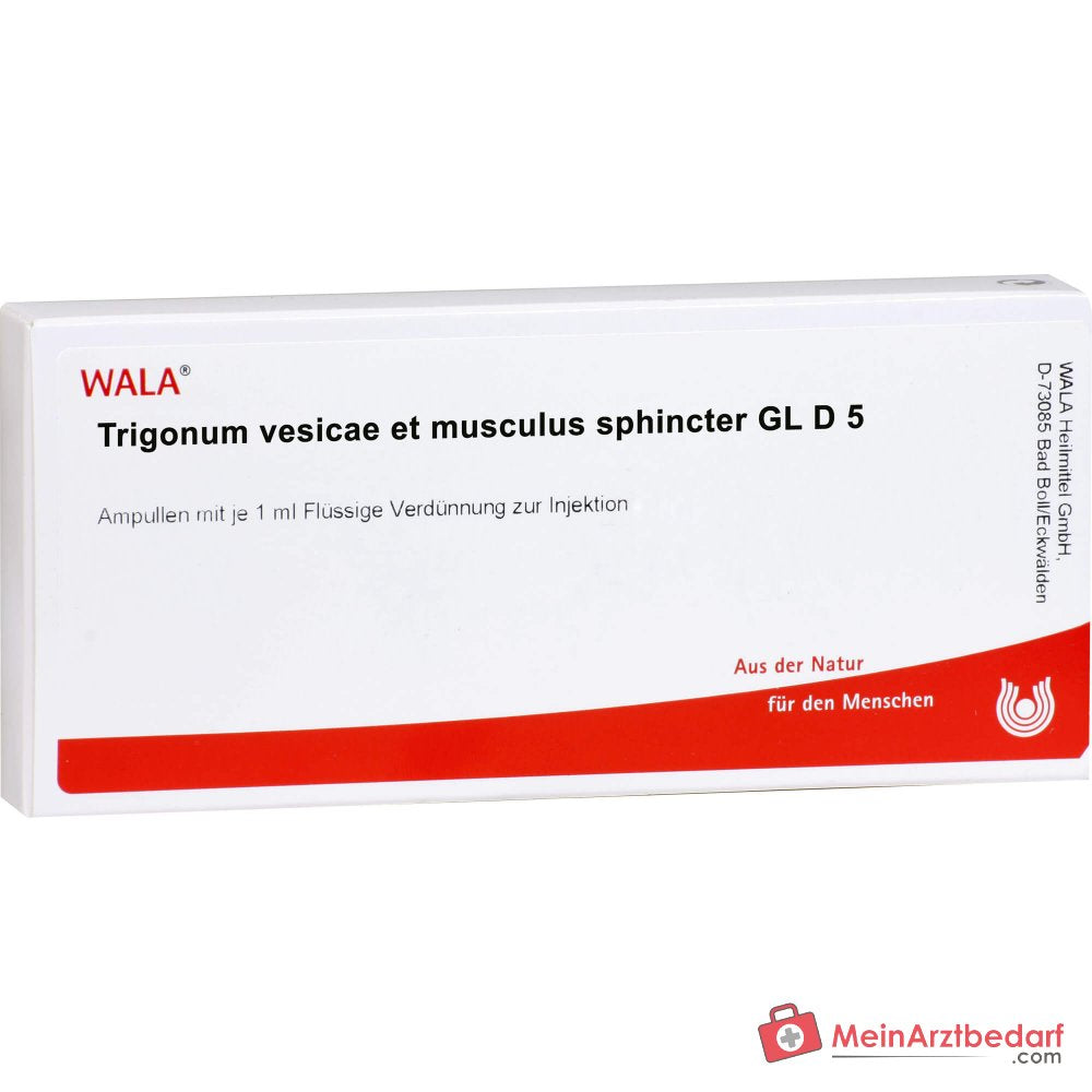 WALA Trigonum vesicae et Musculus sphincter Gl D5 Injektionslösung, 10 x 1 ml