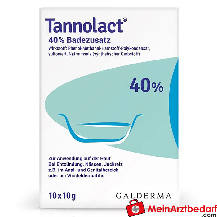 Tannolact 40% bath additive sachet