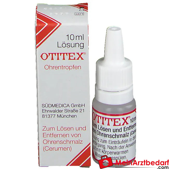 Otitex gotas para os ouvidos, 10ml