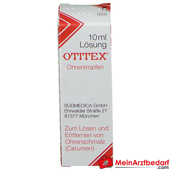 Otitex gotas para os ouvidos, 10ml