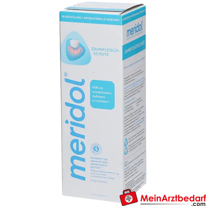 meridol gum protection antibacterial mouthwash, 400ml