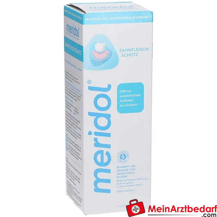 meridol tandvleesbescherming antibacterieel mondwater, 400ml