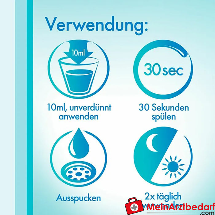 meridol tandvleesbescherming antibacterieel mondwater, 400ml