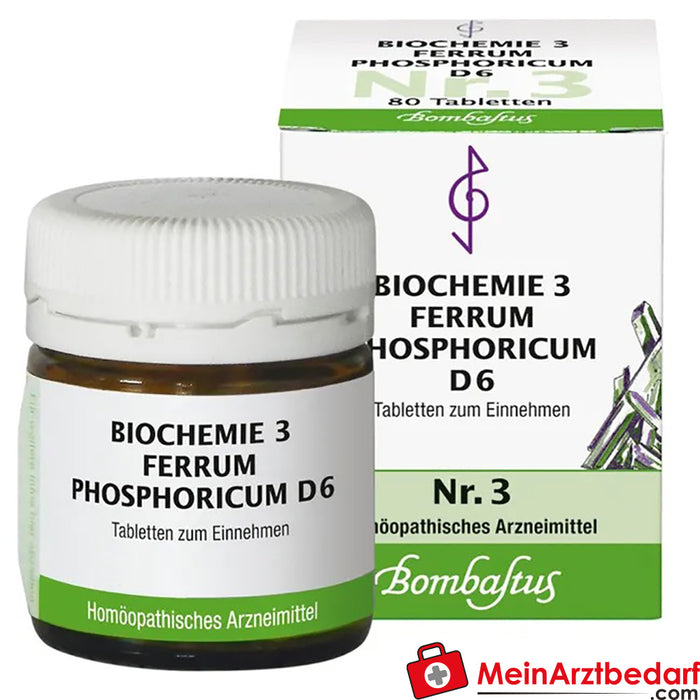 Bombastus Biochemistry 3 Ferrum phosphoricum D 6 Compresse