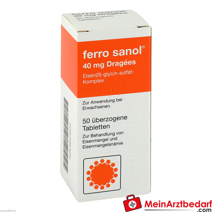 ferro sanol® 40mg comprimidos revestidos