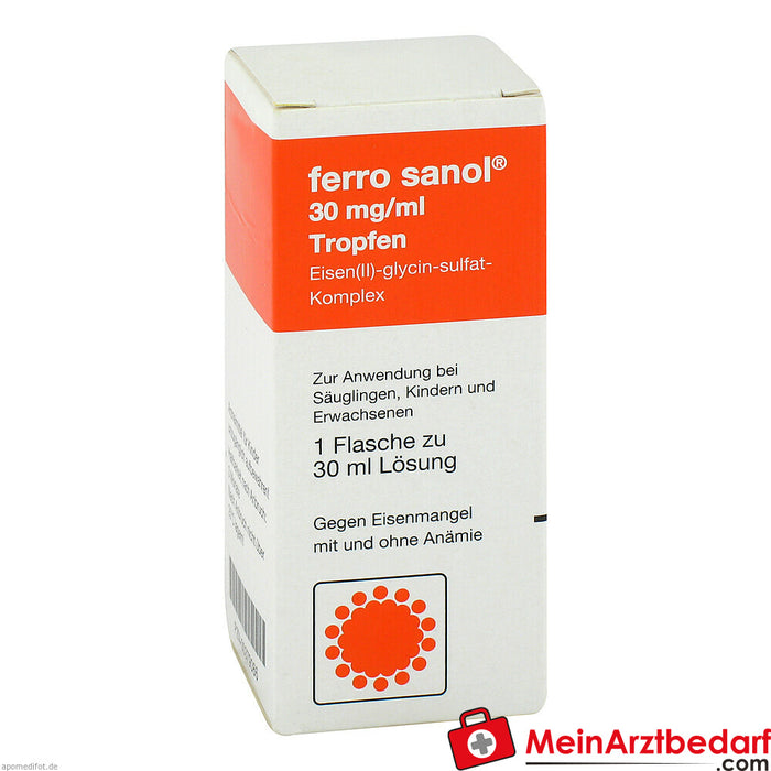 Ferro sanol 30 毫克/毫升滴剂