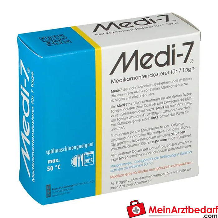 Medi-7 medicijndispenser, 1 st.