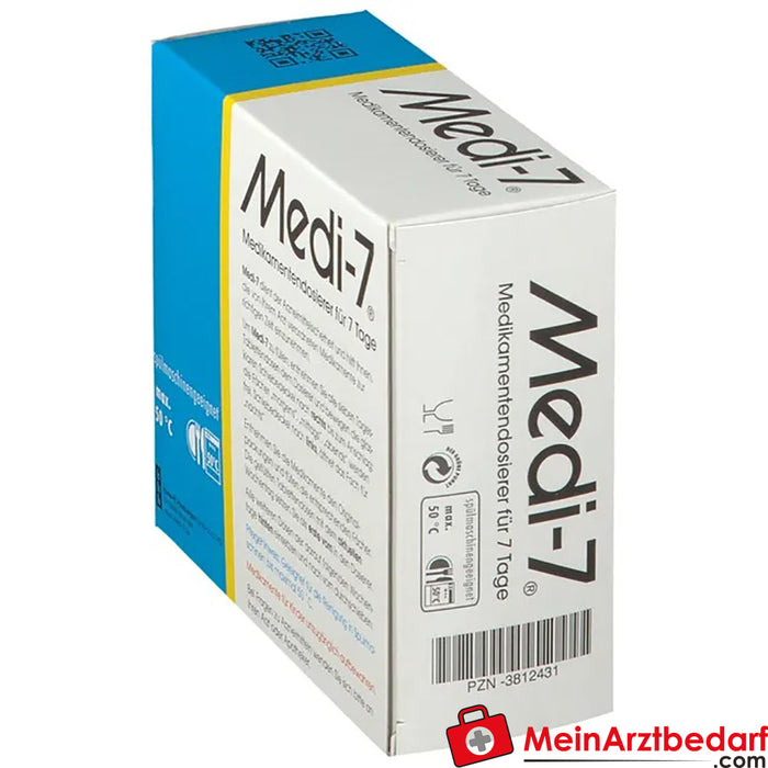 Medi-7 Doseur de médicaments, 1 pc