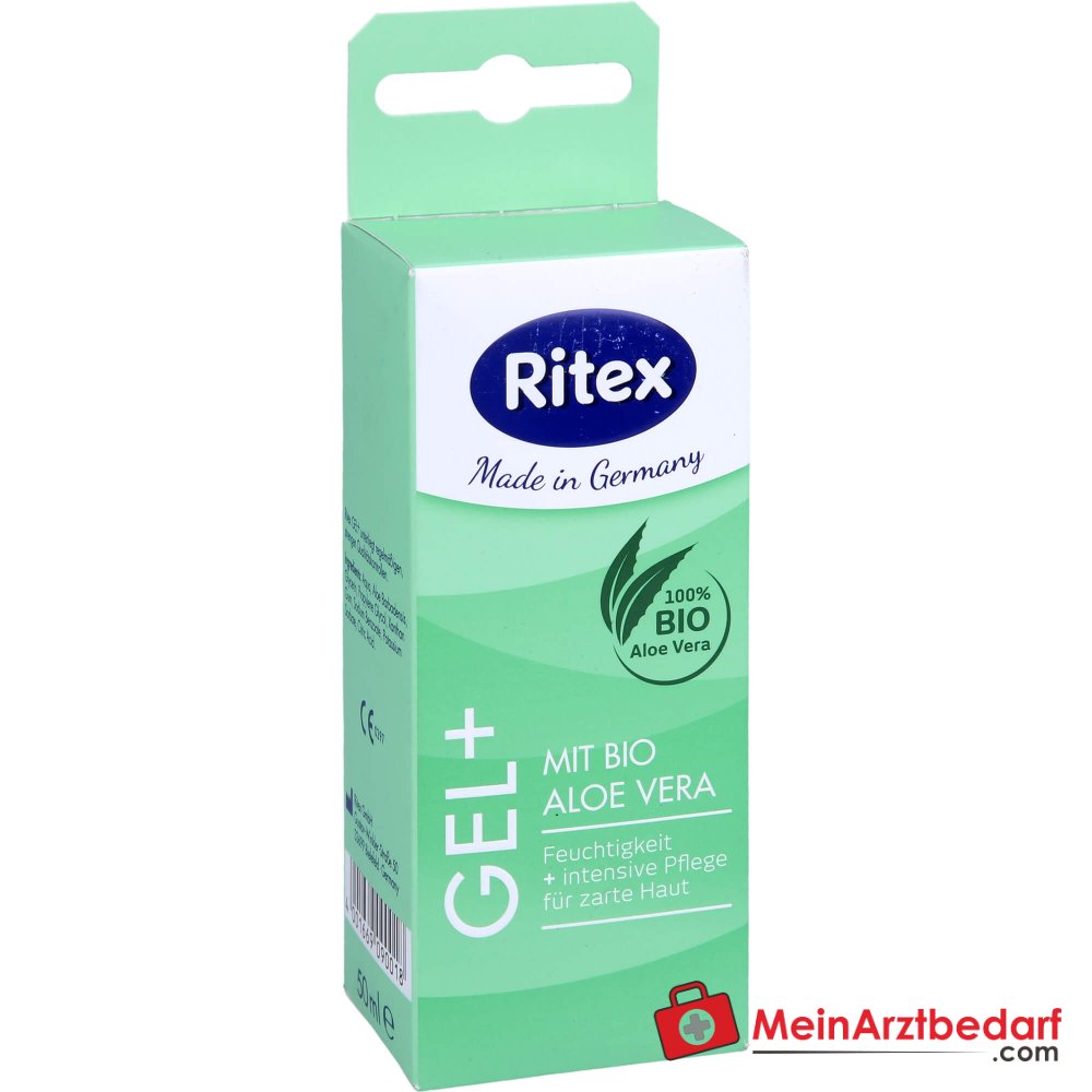 Ritex GEL+ Gleit- und Massage Gel mit Aloe Vera, 50 ml.