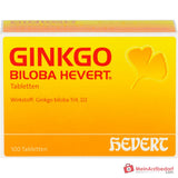 Hevert Ginkgo Biloba Comprimidos, 100 uds.