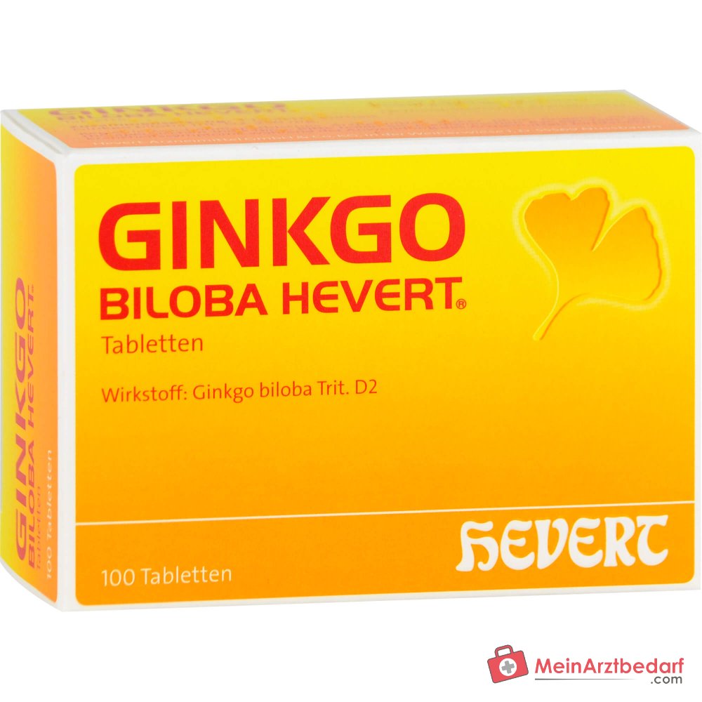 Hevert Ginkgo Biloba Comprimidos, 100 uds.