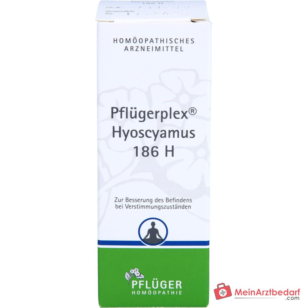 Pflügerplex Hyoscyamus 186 H homeopathisch geneesmiddel bolletjes
