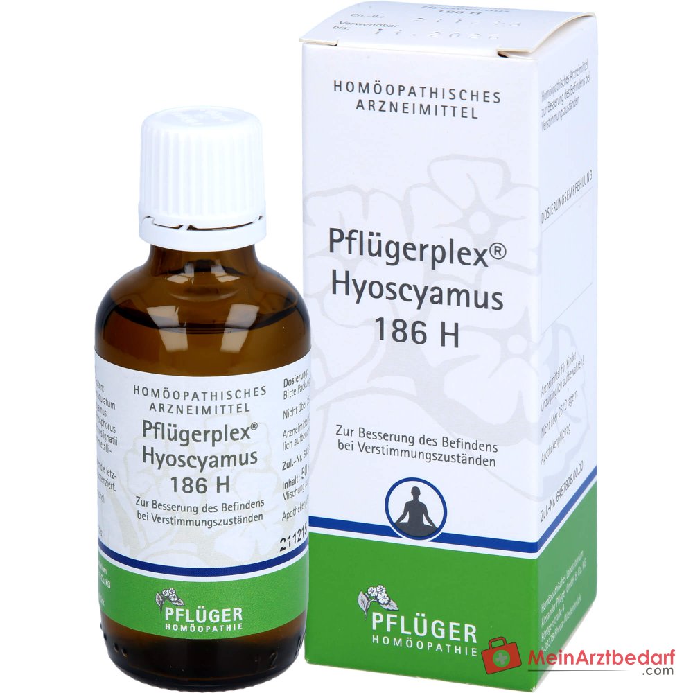 Pflügerplex Hyoscyamus 186 H homeopathisch geneesmiddel bolletjes