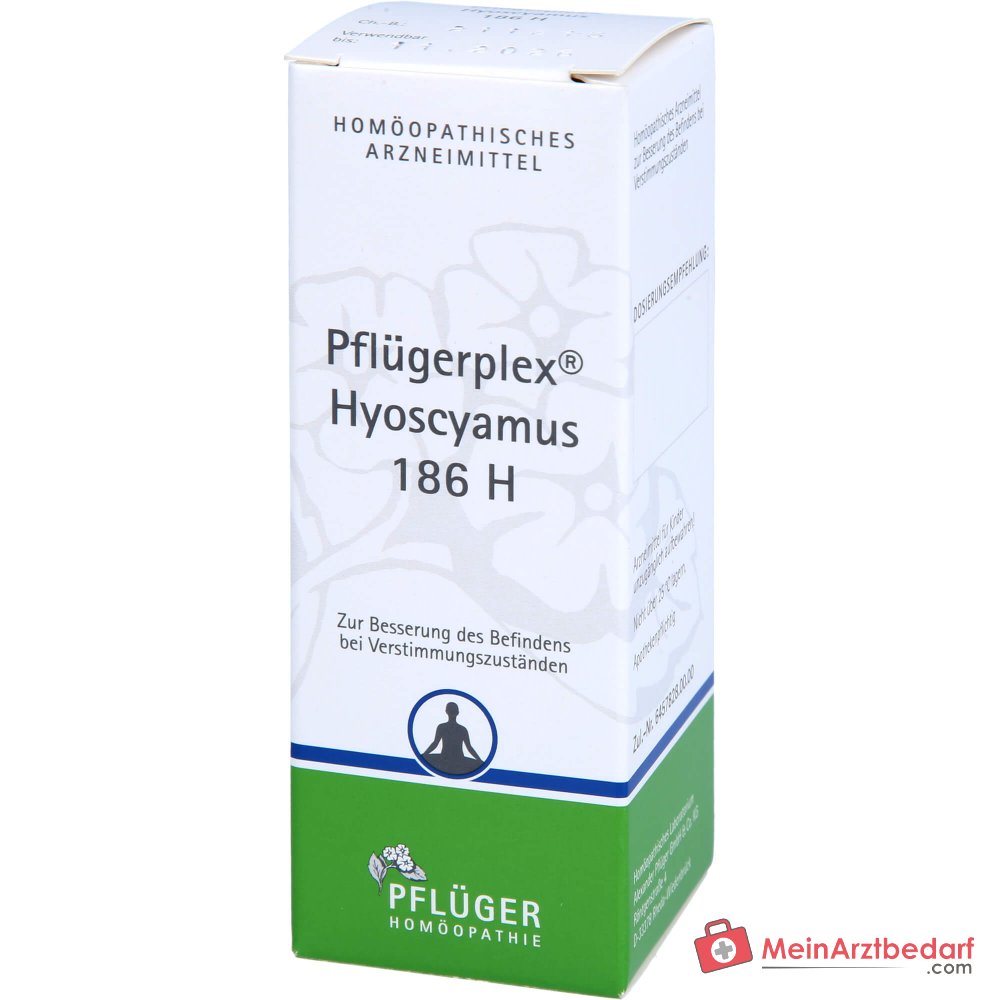 Pflügerplex Hyoscyamus 186 H homeopathisch geneesmiddel bolletjes