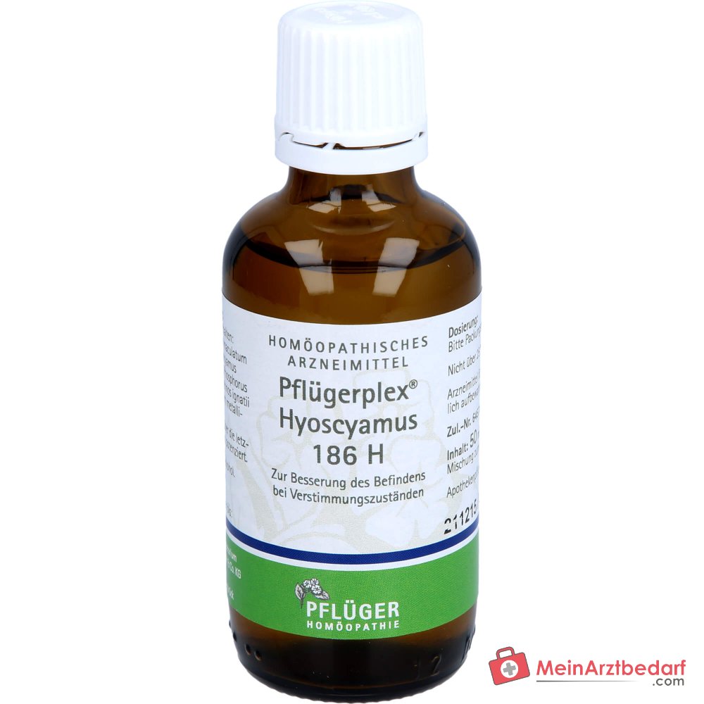 Pflügerplex Hyoscyamus 186 H homeopathisch geneesmiddel bolletjes