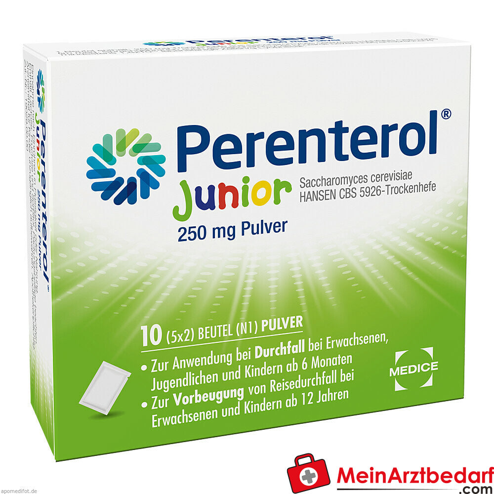 Perenterol Junior 250mg Pulver.
