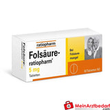 Folsäure-ratiopharm 5mg.