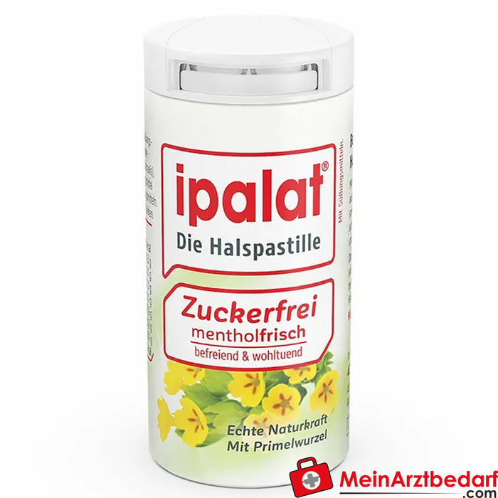 ipalat® suikervrije keelpastilles, 40 stuks.