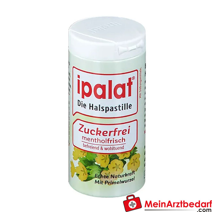 ipalat® şekersiz boğaz pastilleri, 40 adet.