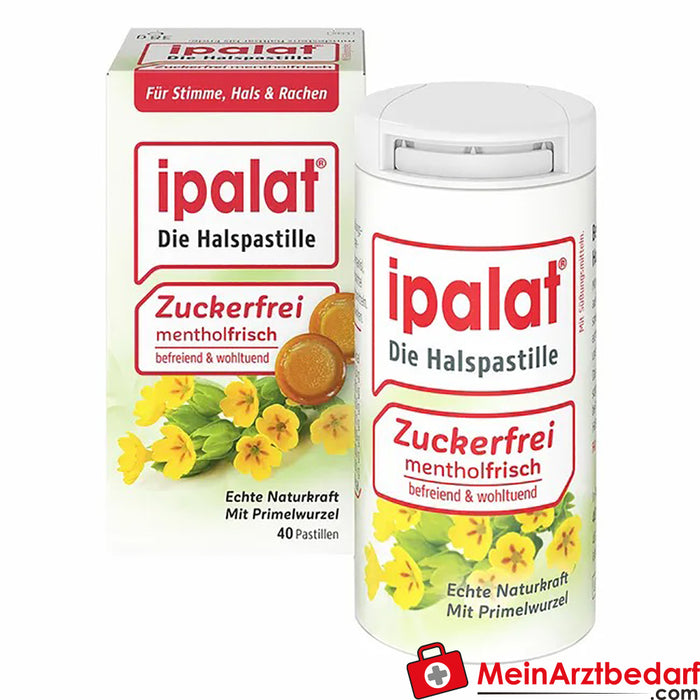 ipalat® pastiglie per la gola senza zucchero, 40 pz.