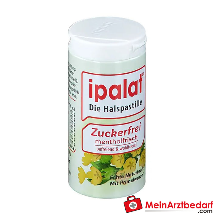 ipalat® şekersiz boğaz pastilleri, 40 adet.