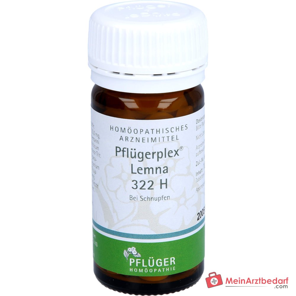 Pflügerplex Lemna 322 H Comprimés 100 St (Teucrium marum, Thuja occidentalis, Sanguinaria canadensis)
