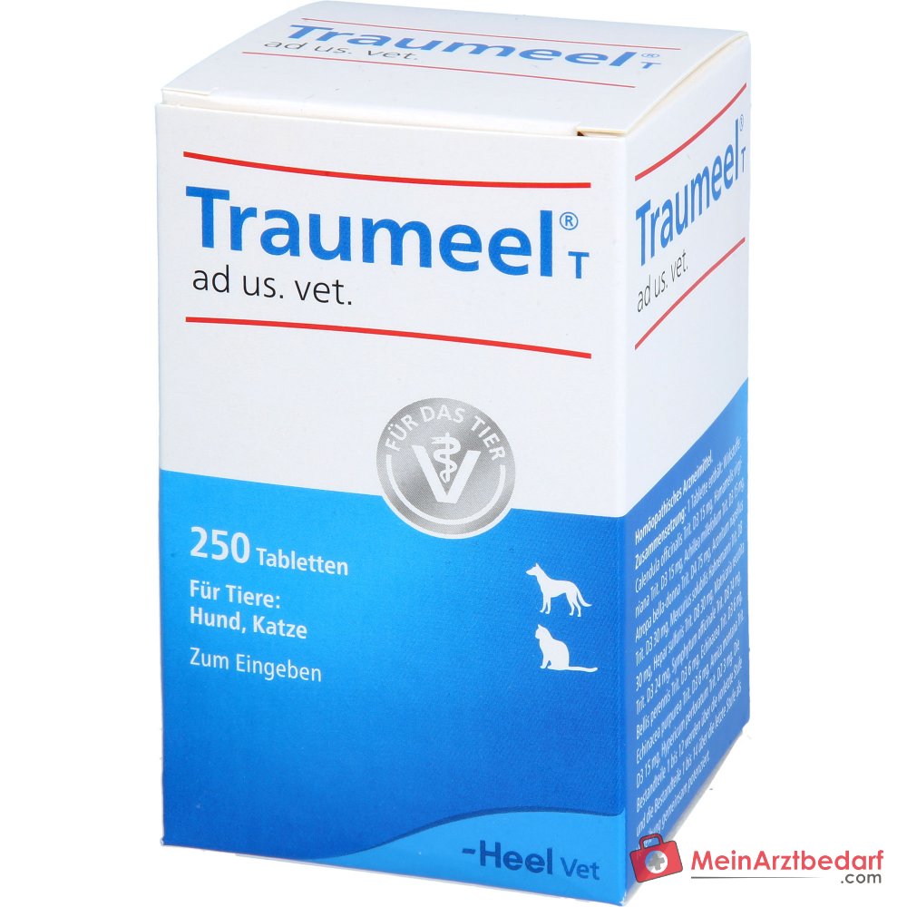 Traumeel T ad us. vet. comprimidos 250 unidades para perros y gatos