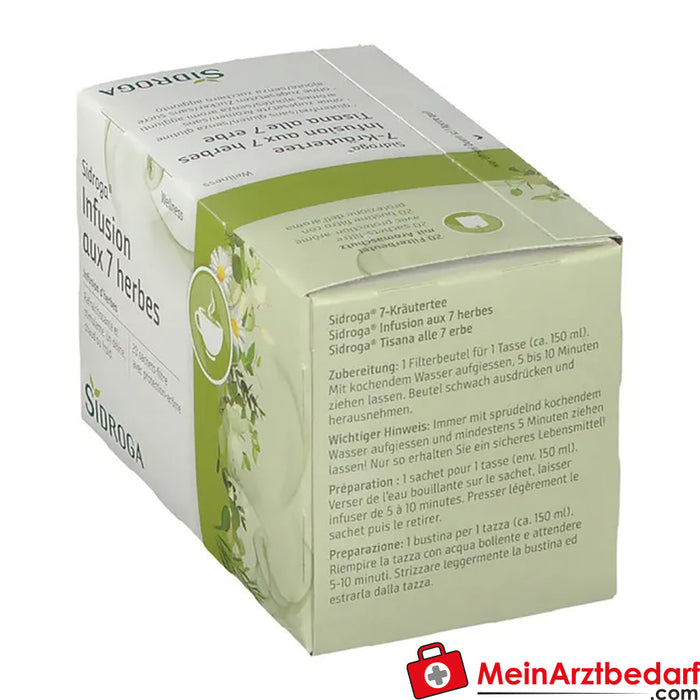 Sidroga® Wellness 7 Tisane aux herbes, 40g
