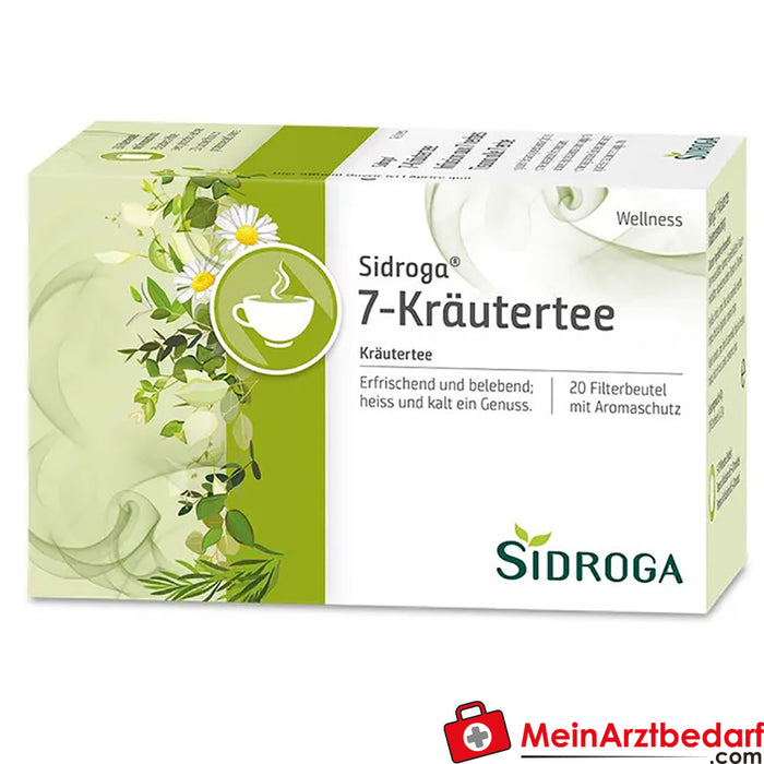 Sidroga® Wellness 7 草本茶, 40 克
